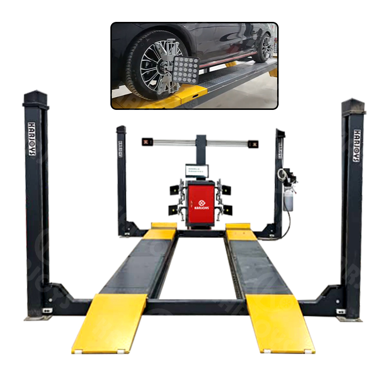 Wheel Alignment Machine - Karjoys 3D wieluitlijnapparaat voor auto's, één-station