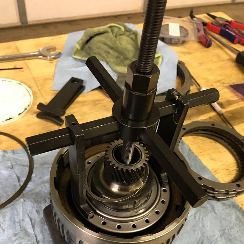 Spring Compressor Tool - Automatische transmissie achterkoppeling zuigerveer demontage- en