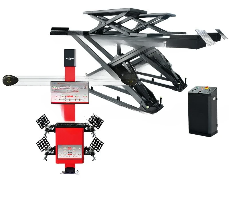 Grote schaarlift Autolift Kizo - Wheel Alignment Machine recensie en prijs