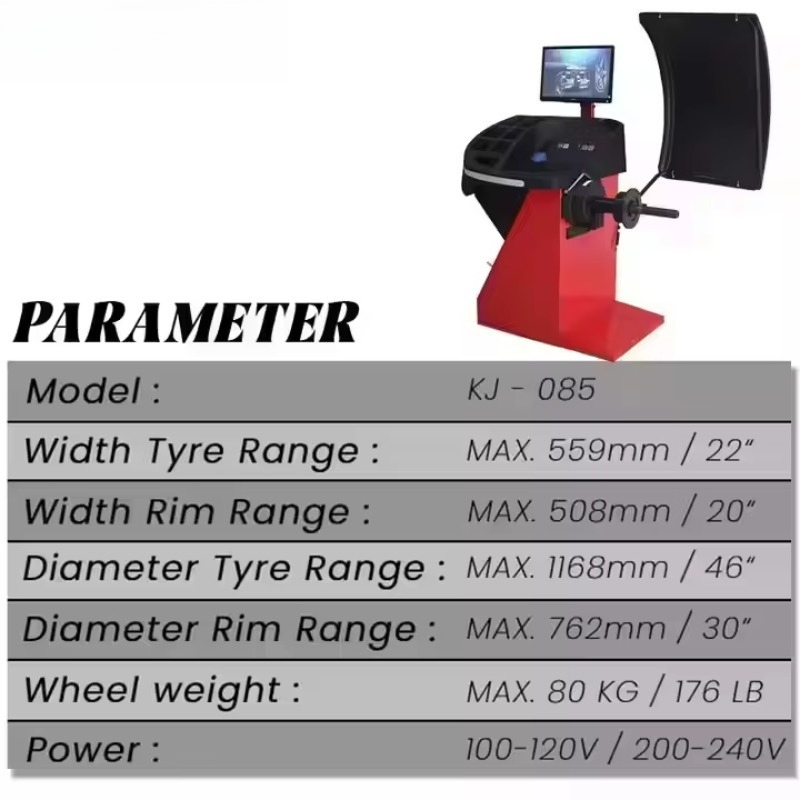 Autobalancer, wielbalancer, au - Wheel Alignment Machine recensie en prijs
