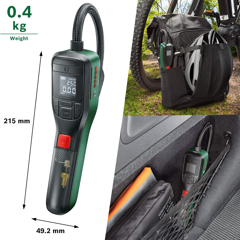 BOSCH Easy Pump Draadloze Luch - Spring Compressor Tool recensie en prijs